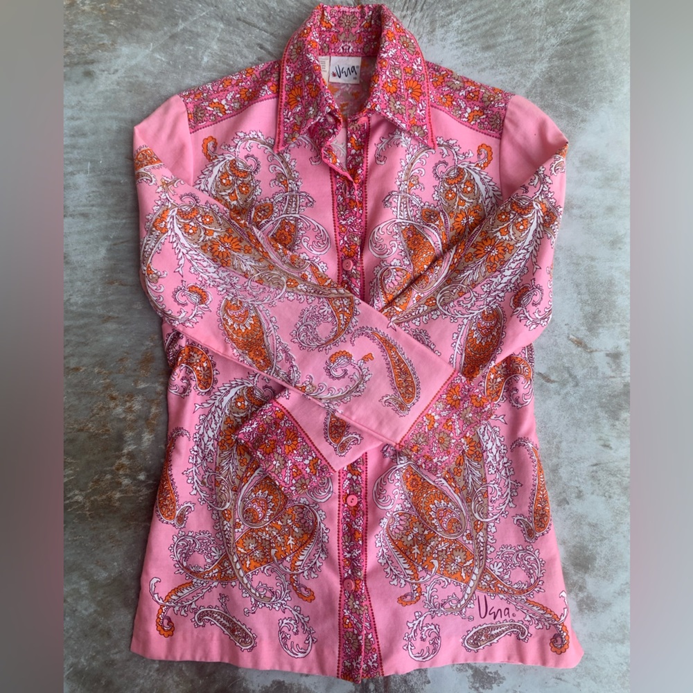 Vintage Vera Neumann Blouse - Picture 1 of 14